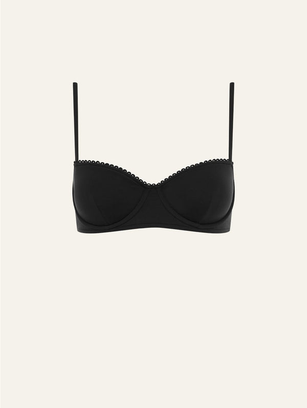 peony swimwear Demi Balconette Noir