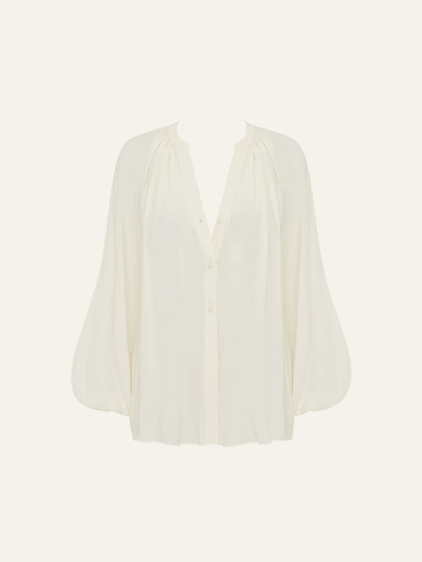 peony swimwear Essential Shirt Gardenia