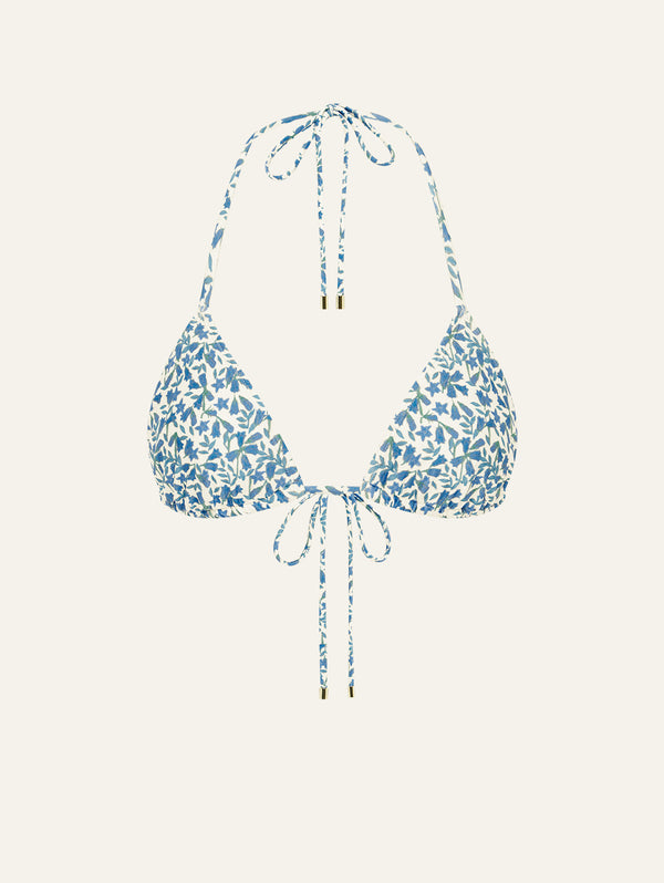 peony swimwear Essential String Tri Bluebell