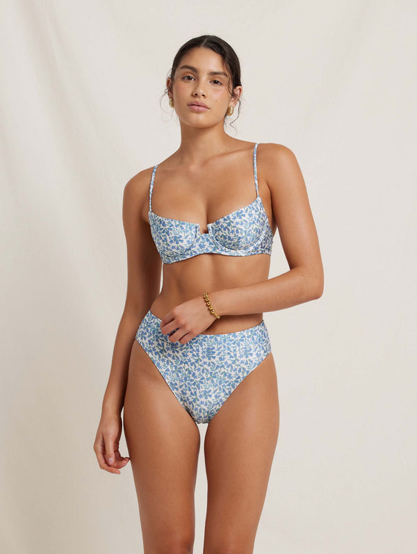 Peony Swimwear Everlasting Balconette Bluebell