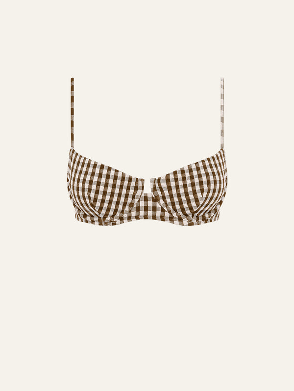 peony swimwear Everlasting Balconette Toffee