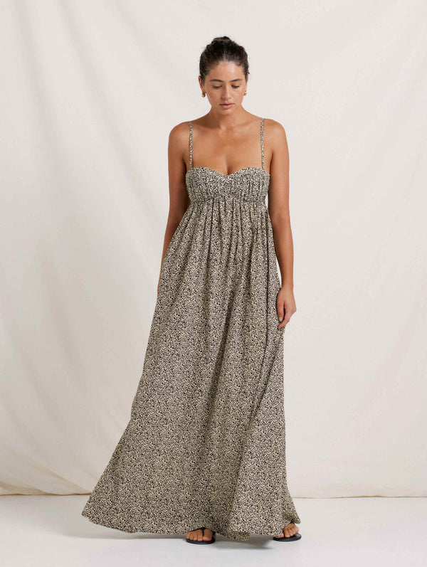 Peony Swimwear Everlasting Maxi Dress Foliage