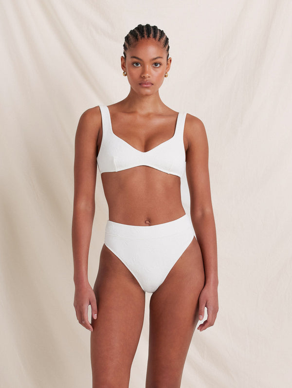 Peony Swimwear Forever Crop Camellia