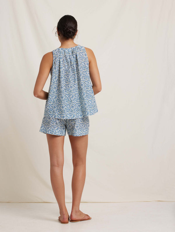 Peony Swimwear Holiday Short Bluebell