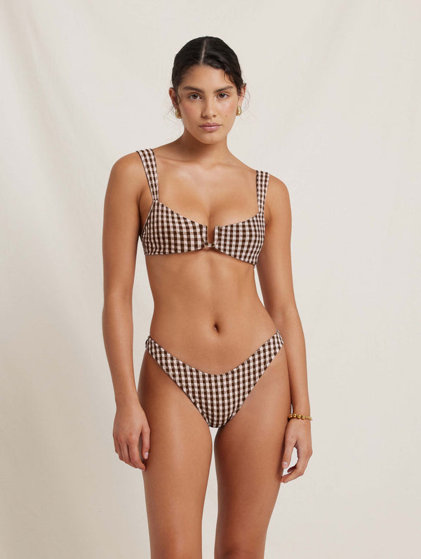 Peony Swimwear Lover Bralette Toffee