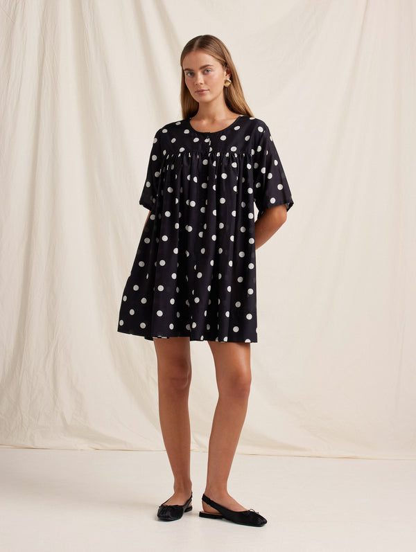 Peony Swimwear Memento Mini Dress Macaroon