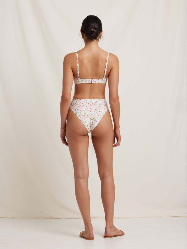 Peony Swimwear Piped Bralette Sweet Pea