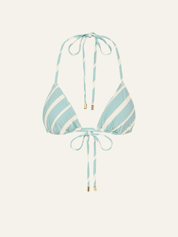 peony swimwear Piped Essential String Tri Mineral