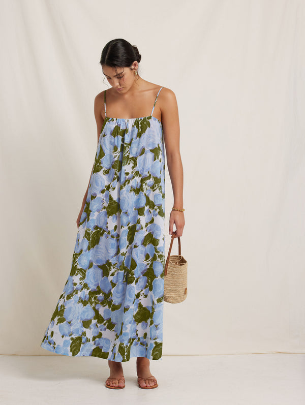 Peony Swimwear Poolside Maxi Dress Palermo