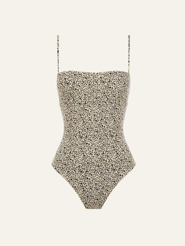 peony swimwear Poolside One Piece Foliage