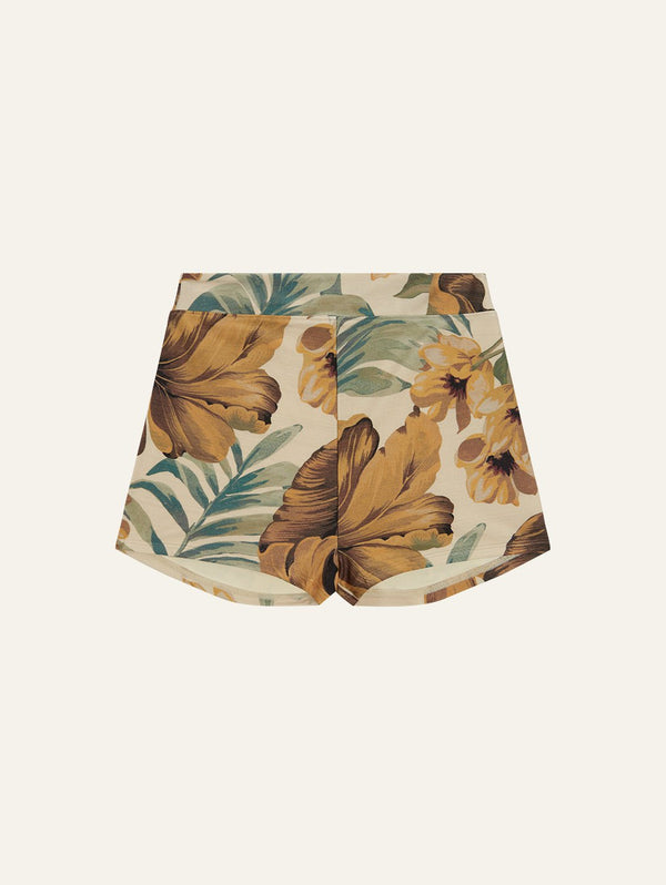 peony swimwear Quintessential Short Botanica