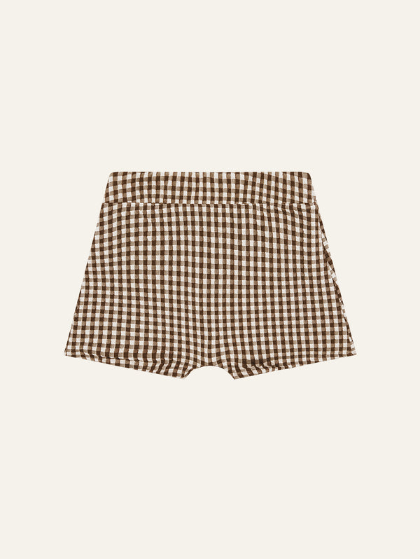 peony swimwear Quintessential Short Toffee