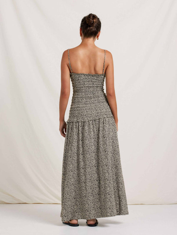 Peony Swimwear Samantha Maxi Dress Foliage