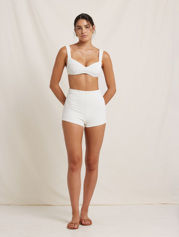 Peony Swimwear Short Vintage Cream