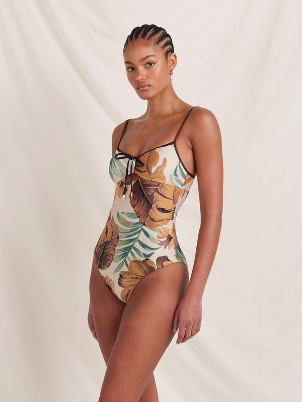 Peony Swimwear Solstice One Piece Botanica