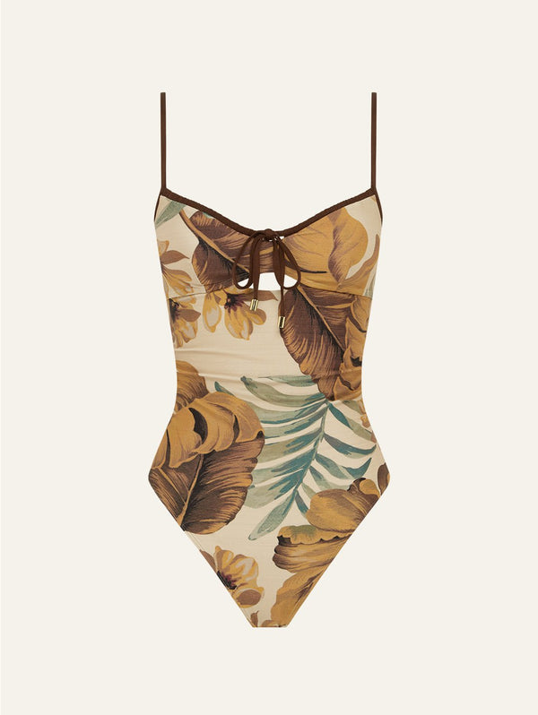 peony swimwear Solstice One Piece Botanica