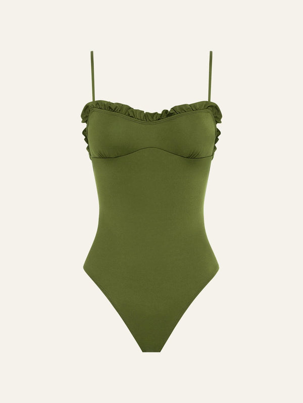 peony swimwear Sonnet One Piece Olivine