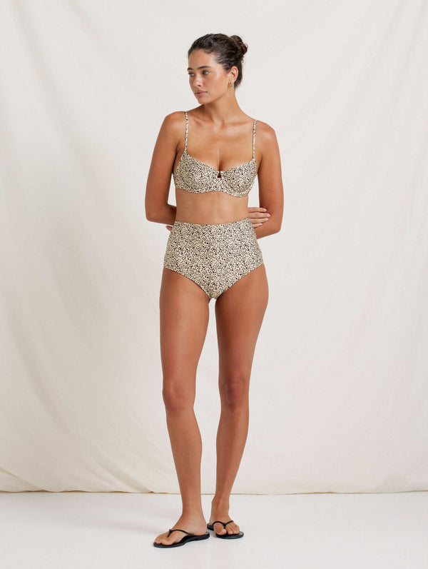 Peony Swimwear Staple High Pant Foliage
