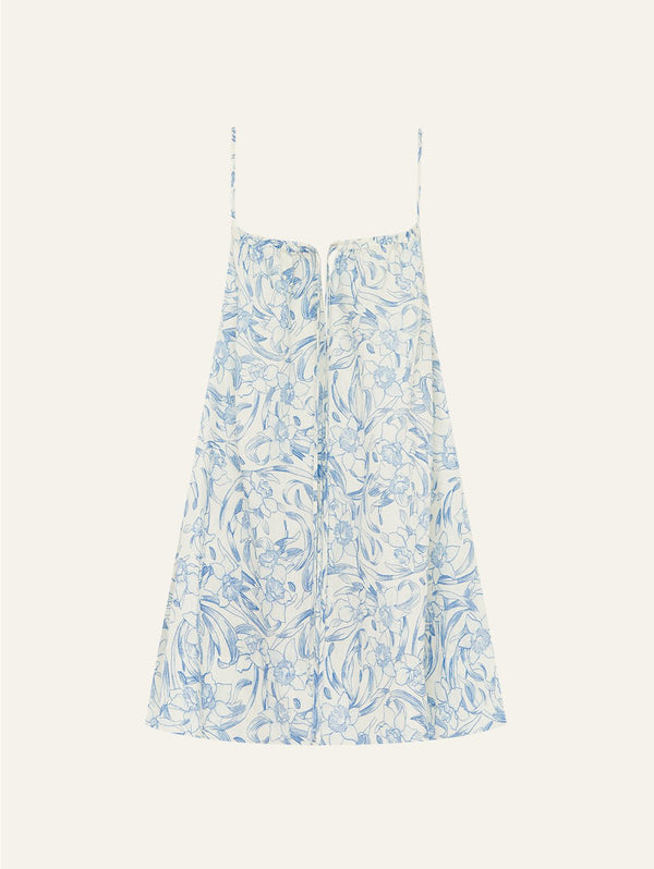 peony swimwear Summertime Mini Dress Daffodil