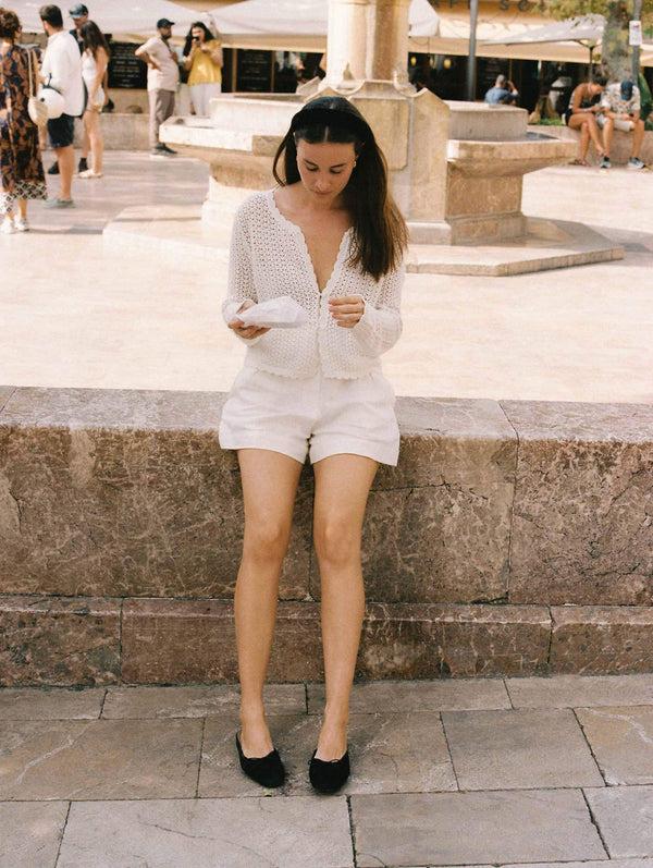 Peony Swimwear Weekend Short Gardenia