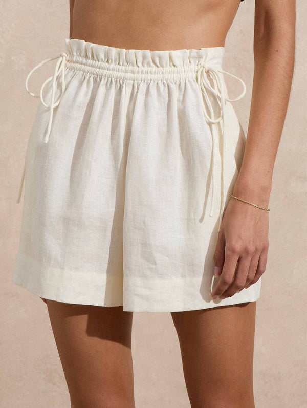 Peony Swimwear Weekend Short Gardenia