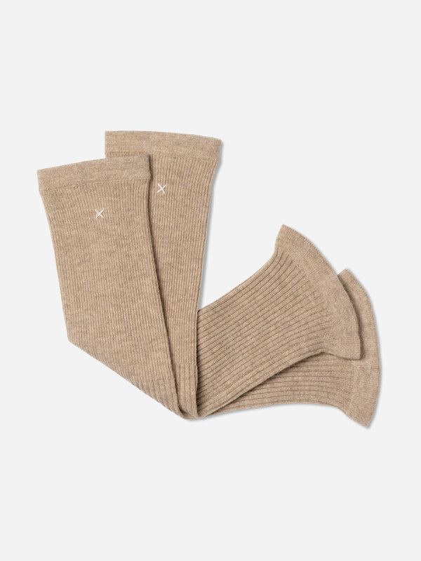 People's Republic Of Cashmere Cashmere Arm Warmers - Sand