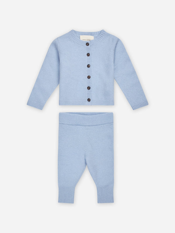 People's Republic Of Cashmere Newborn Set - Light Blue