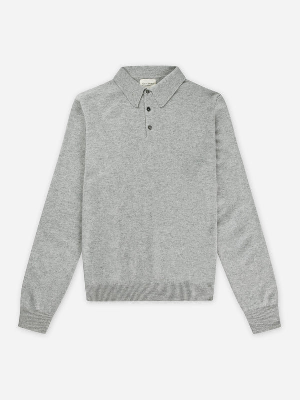 People's Republic Of Cashmere Original Polo - Ash Grey