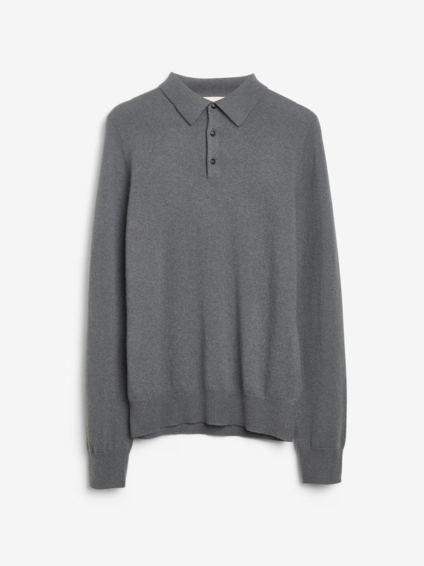 People's Republic Of Cashmere Original Polo - Solid Grey