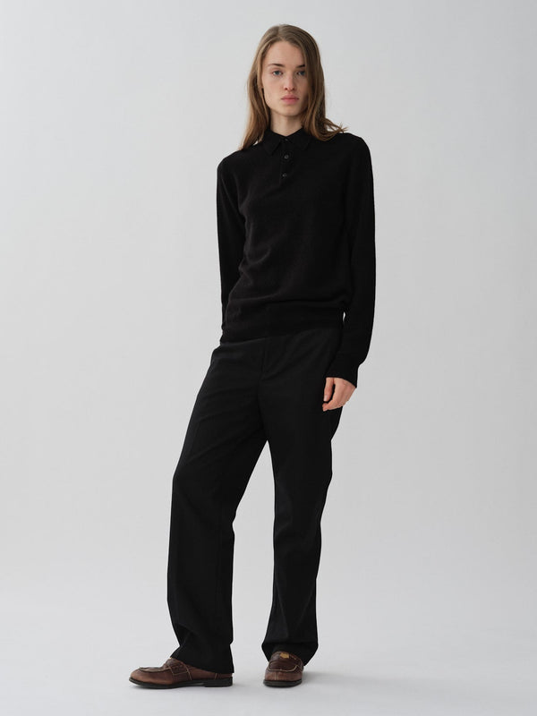 People's Republic Of Cashmere Original Polo - Black