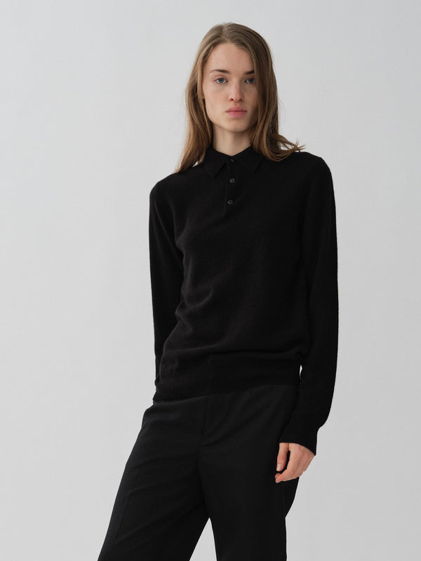 People's Republic Of Cashmere Original Polo - Black