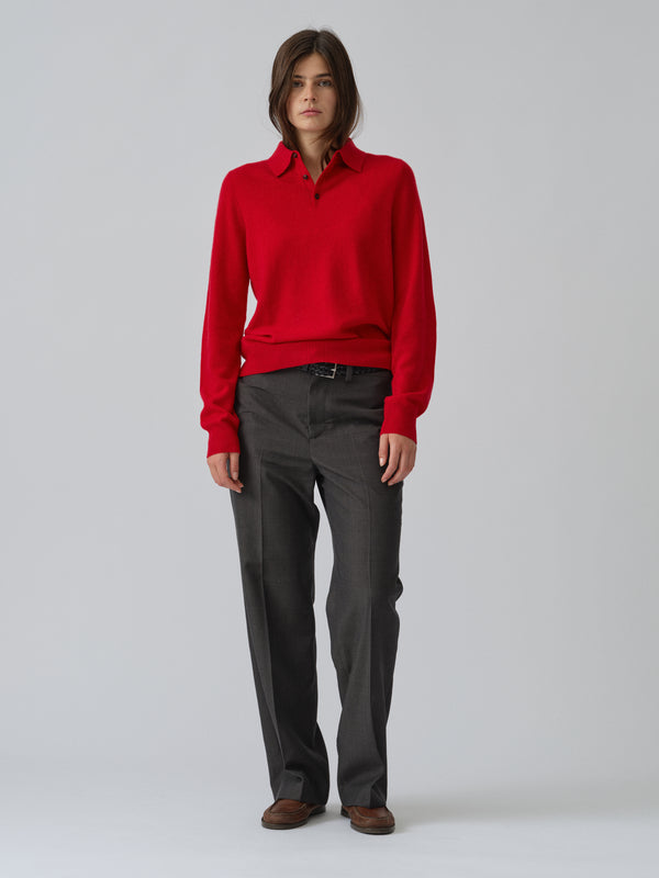 People's Republic Of Cashmere Original Polo - Red