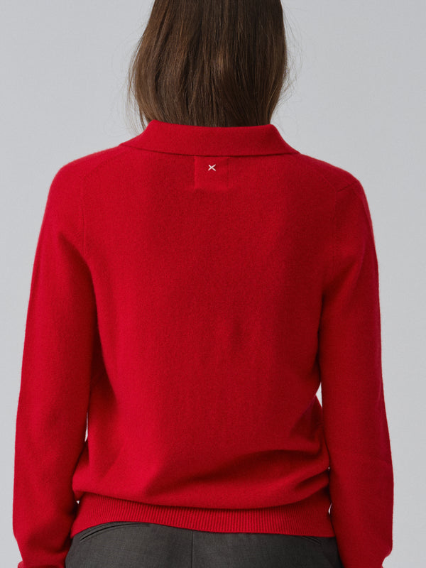 People's Republic Of Cashmere Original Polo - Red