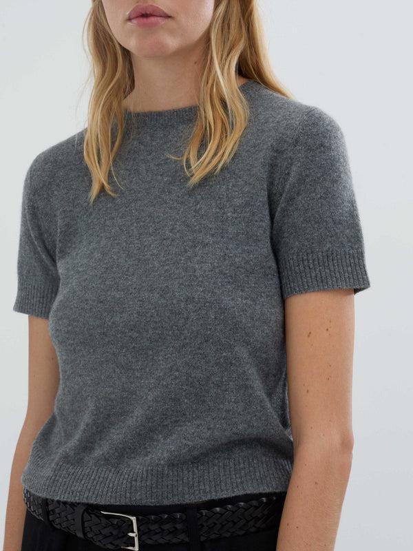 people's republic of cashmere Women's Blouse - Heather Grey