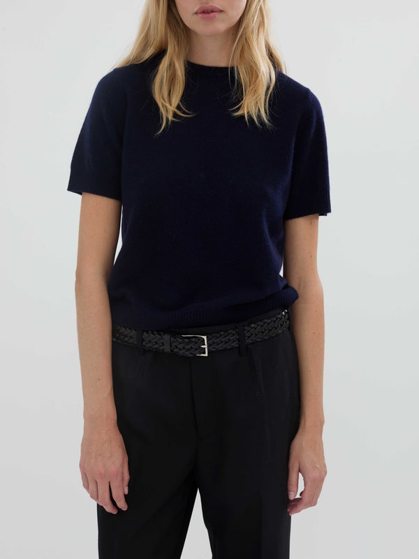 People's Republic Of Cashmere Women's Blouse - Navy Blue