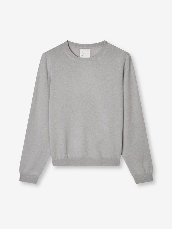 People's Republic Of Cashmere Women's Classic Roundneck - Dusty Grey