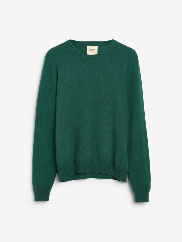 People's Republic Of Cashmere Women's Classic Roundneck - Forest Green