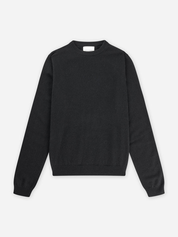 People's Republic Of Cashmere Women's Fitted Roundneck - Black
