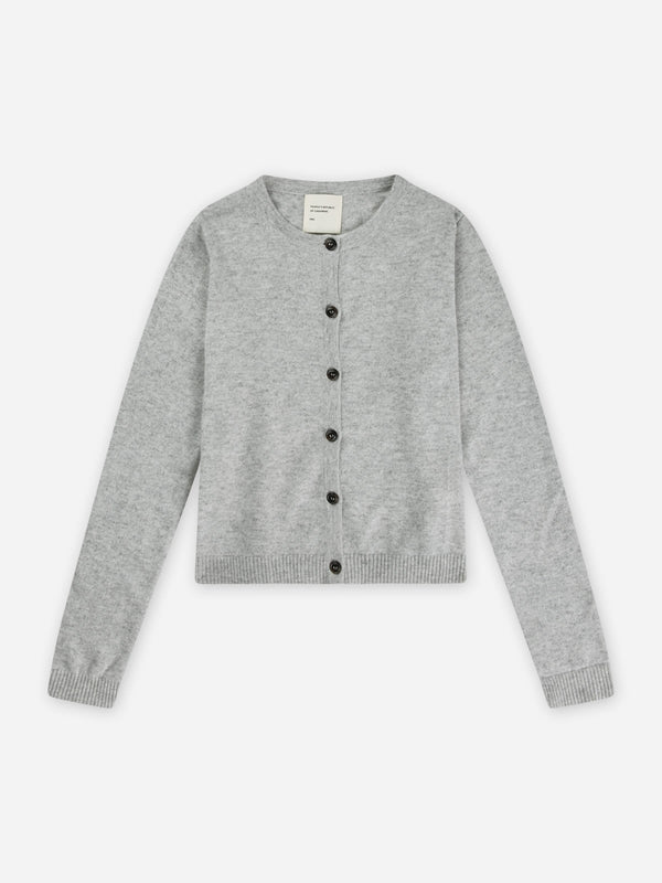 People's Republic Of Cashmere Women's O-Cardigan - Ash Grey