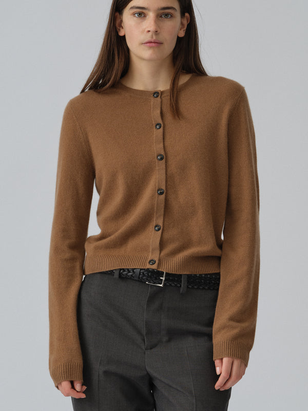 people's republic of cashmere Women's O-Cardigan - Caramel