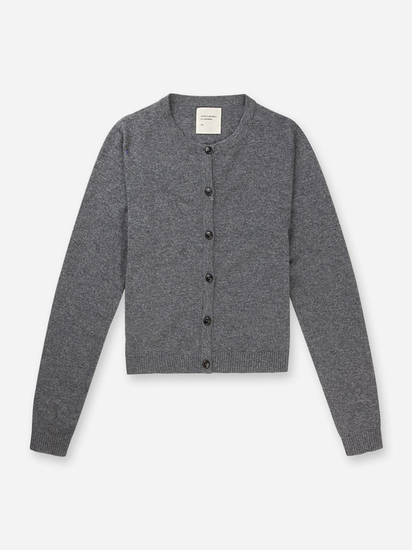 People's Republic Of Cashmere Women's O-Cardigan - Heather Grey