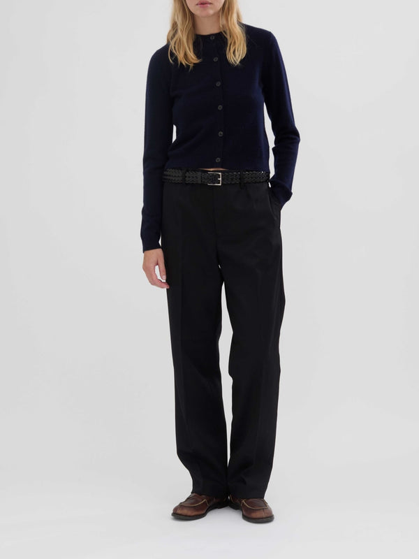 People's Republic Of Cashmere Women's O-Cardigan - Navy Blue