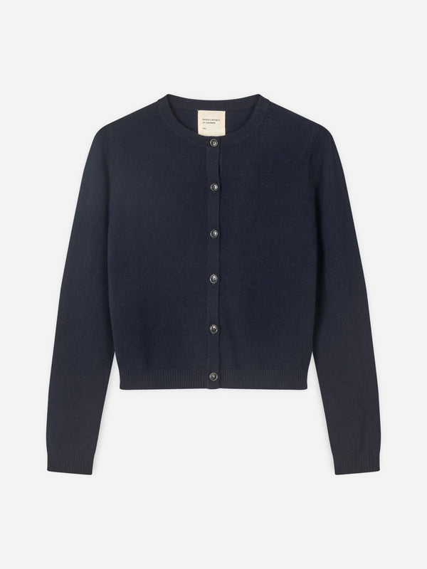 People's Republic Of Cashmere Women's O-Cardigan - Navy Blue