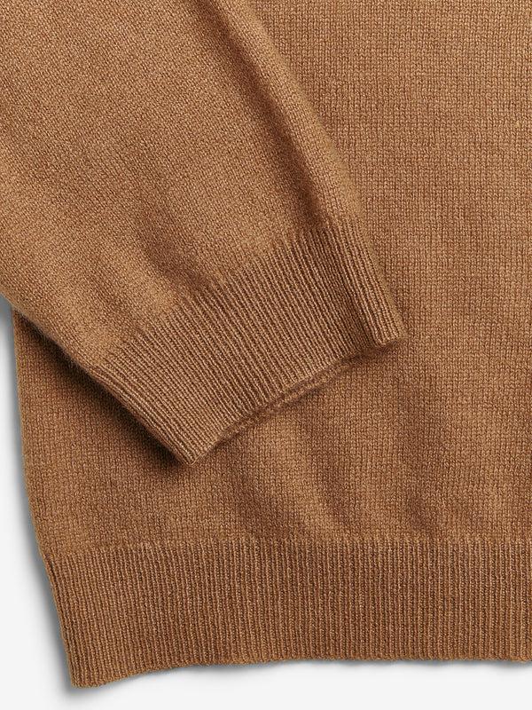 People's Republic Of Cashmere Women's Oversized Roundneck - Caramel
