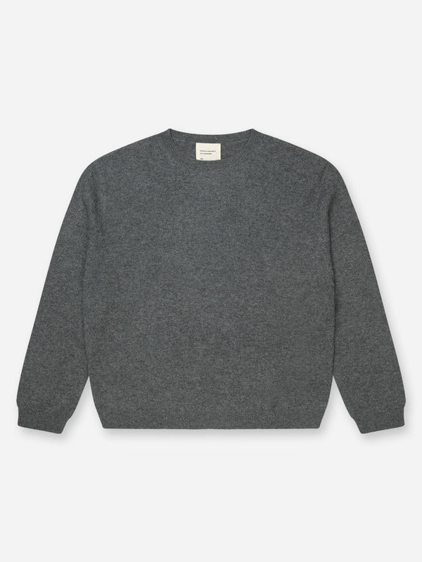 People's Republic Of Cashmere Women's Oversized Roundneck - Heather Grey