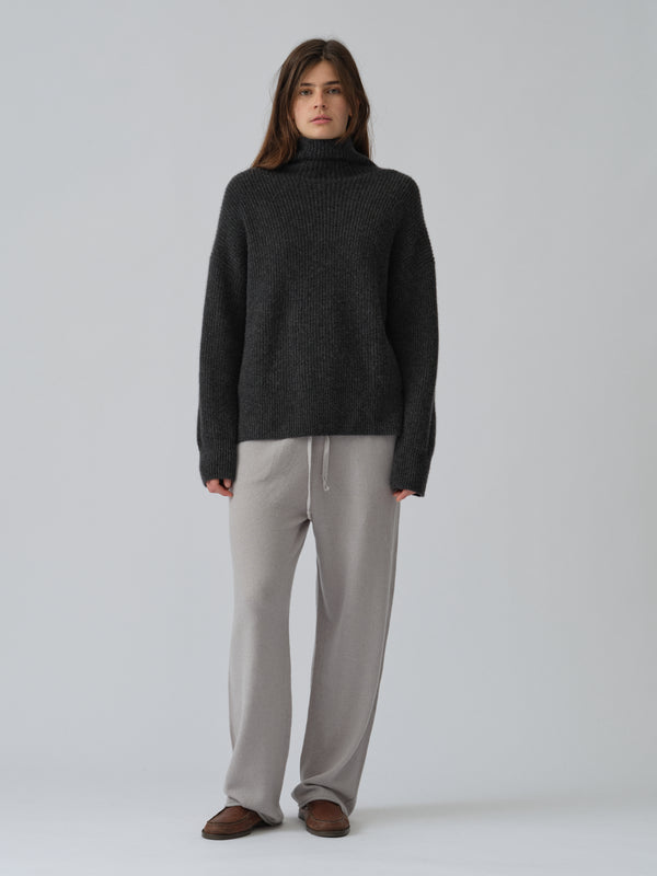 People's Republic Of Cashmere Women's Straight Sweatpants - Dusty Grey