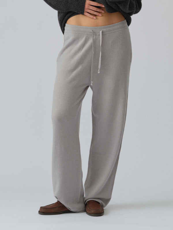 People's Republic Of Cashmere Women's Straight Sweatpants - Dusty Grey