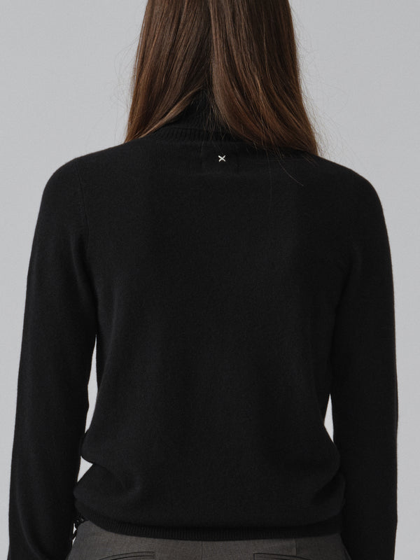 People's Republic Of Cashmere Women's Turtleneck - Black