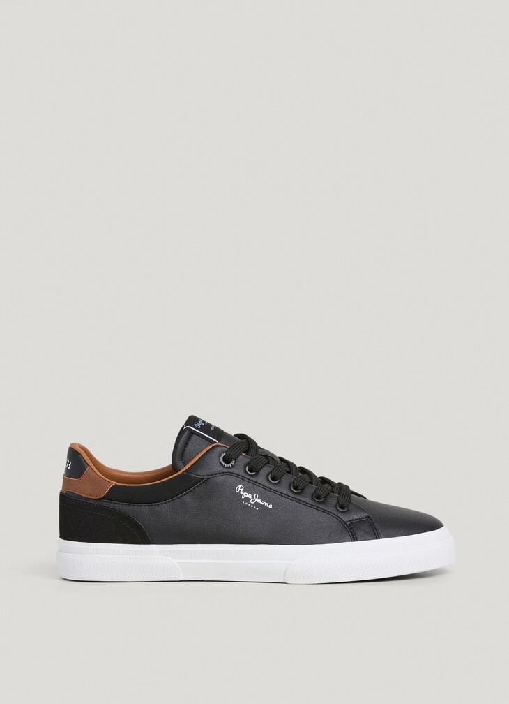 Pepe Jeans classic trainers with suede details - kenton