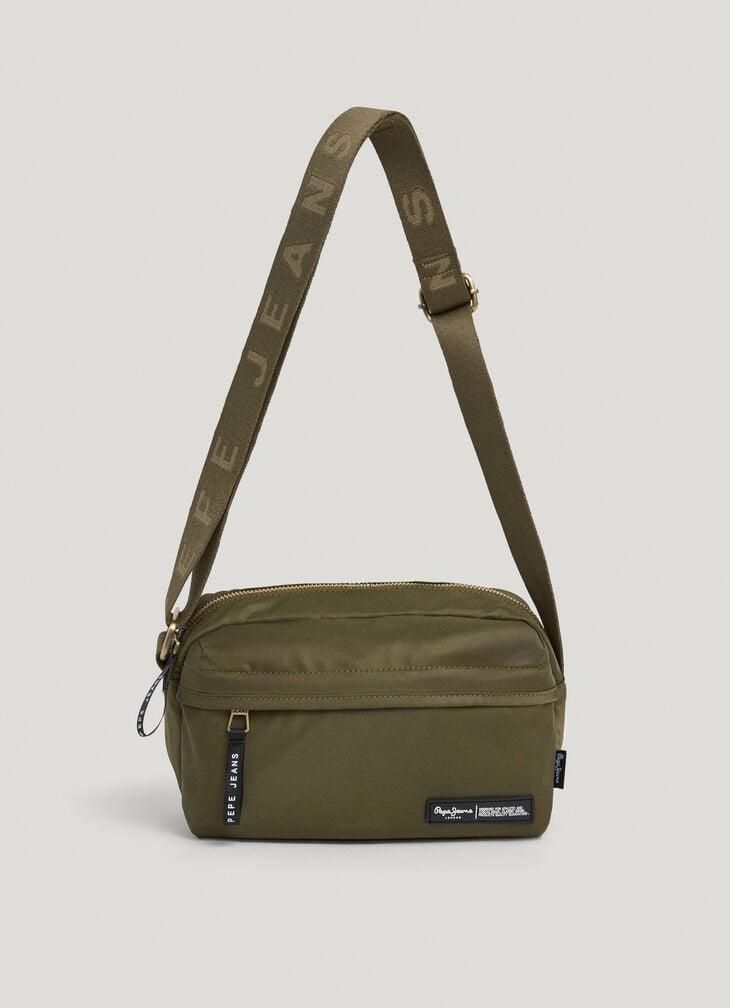 Pepe Jeans Adjustable Strap Reporter Bag